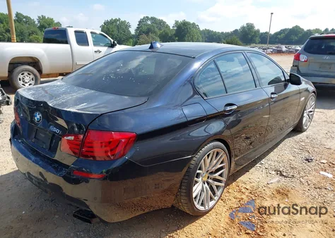 2013 BMW 550I z USA, uszkodzony, nr VIN WBAFR9C55DDX80570